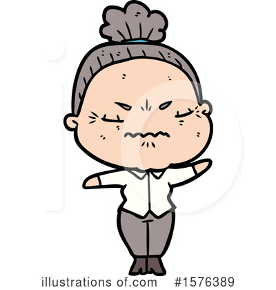 Royalty-Free (RF) Woman Clipart Illustration by lineartestpilot - Stock Sample #1576389