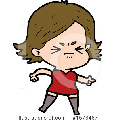 Royalty-Free (RF) Woman Clipart Illustration by lineartestpilot - Stock Sample #1576467
