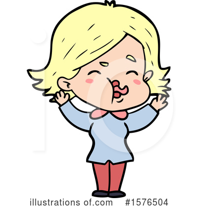 Royalty-Free (RF) Woman Clipart Illustration by lineartestpilot - Stock Sample #1576504