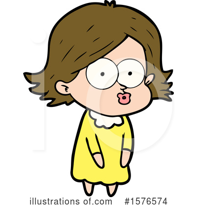 Royalty-Free (RF) Woman Clipart Illustration by lineartestpilot - Stock Sample #1576574