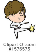 Woman Clipart #1576575 by lineartestpilot