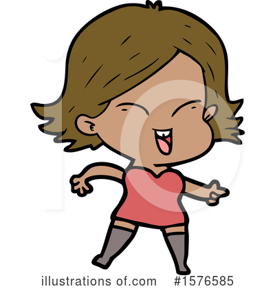 Royalty-Free (RF) Woman Clipart Illustration by lineartestpilot - Stock Sample #1576585