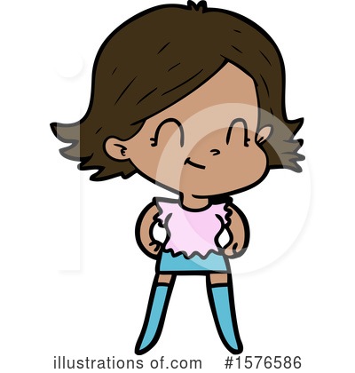 Royalty-Free (RF) Woman Clipart Illustration by lineartestpilot - Stock Sample #1576586