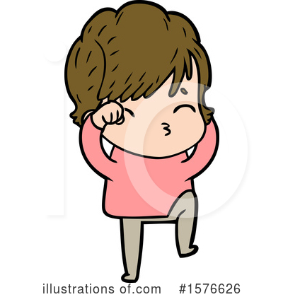 Royalty-Free (RF) Woman Clipart Illustration by lineartestpilot - Stock Sample #1576626