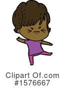 Woman Clipart #1576667 by lineartestpilot
