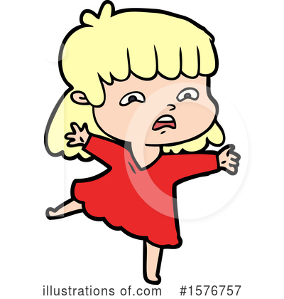 Royalty-Free (RF) Woman Clipart Illustration by lineartestpilot - Stock Sample #1576757