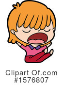Woman Clipart #1576807 by lineartestpilot