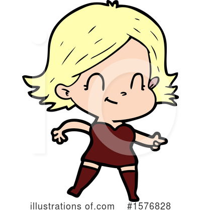 Royalty-Free (RF) Woman Clipart Illustration by lineartestpilot - Stock Sample #1576828