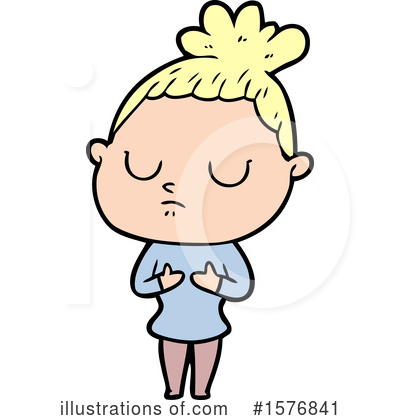 Royalty-Free (RF) Woman Clipart Illustration by lineartestpilot - Stock Sample #1576841