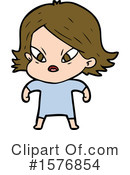 Woman Clipart #1576854 by lineartestpilot