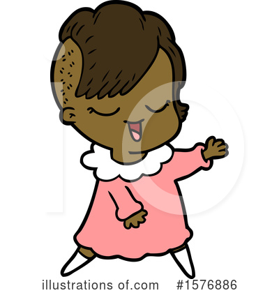 Royalty-Free (RF) Woman Clipart Illustration by lineartestpilot - Stock Sample #1576886