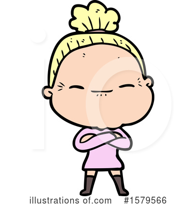 Royalty-Free (RF) Woman Clipart Illustration by lineartestpilot - Stock Sample #1579566