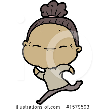 Royalty-Free (RF) Woman Clipart Illustration by lineartestpilot - Stock Sample #1579593