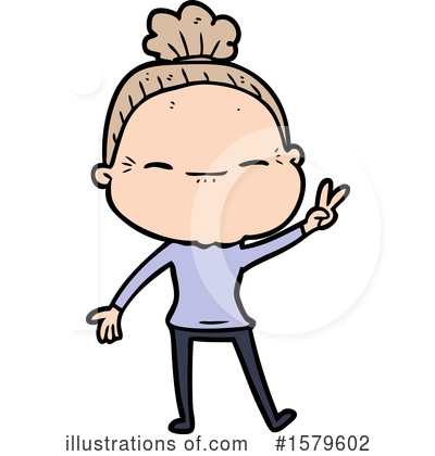 Royalty-Free (RF) Woman Clipart Illustration by lineartestpilot - Stock Sample #1579602