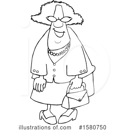 Royalty-Free (RF) Woman Clipart Illustration by djart - Stock Sample #1580750