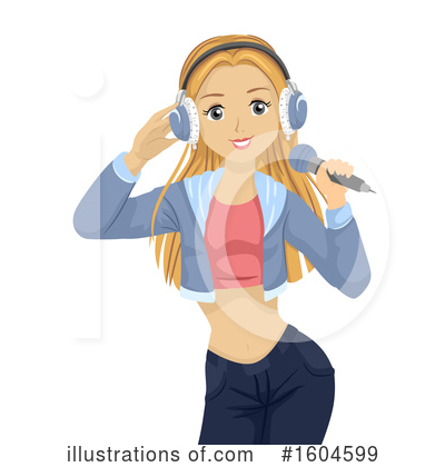 Teen Girl Clipart #1604599 by BNP Design Studio
