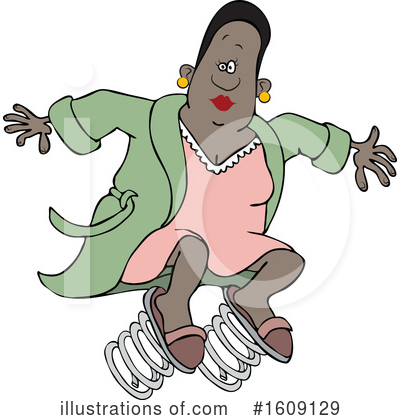 Royalty-Free (RF) Woman Clipart Illustration by djart - Stock Sample #1609129