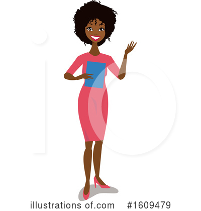 Royalty-Free (RF) Woman Clipart Illustration by peachidesigns - Stock Sample #1609479