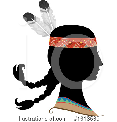 Indian Woman Clipart #1613569 by BNP Design Studio