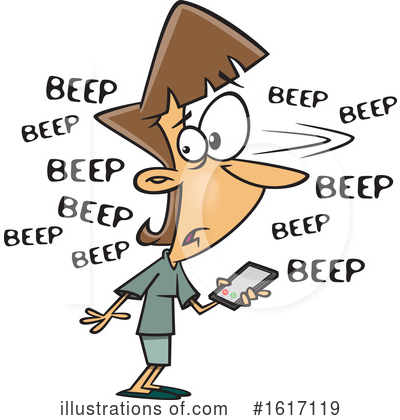 Text Message Clipart #1617119 by toonaday