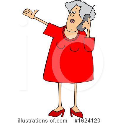 Old Woman Clipart #1624120 by djart