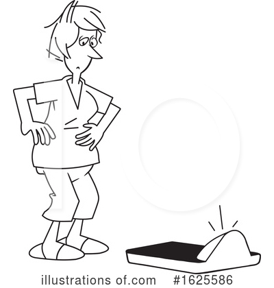 Royalty-Free (RF) Woman Clipart Illustration by Johnny Sajem - Stock Sample #1625586