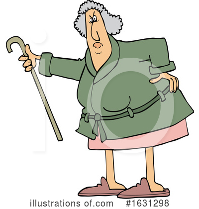 Old Woman Clipart #1631298 by djart