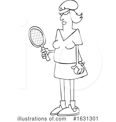 Royalty-Free (RF) Woman Clipart Illustration by djart - Stock Sample #1631301