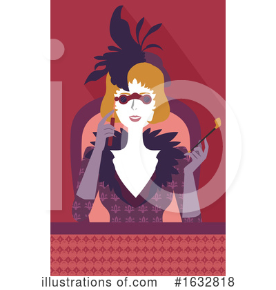 Royalty-Free (RF) Woman Clipart Illustration by BNP Design Studio - Stock Sample #1632818