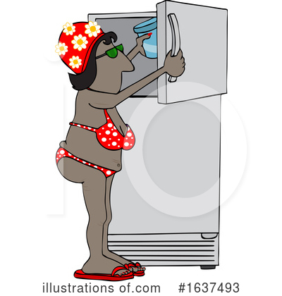Refrigerator Clipart #1637493 by djart