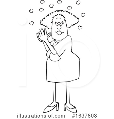 Royalty-Free (RF) Woman Clipart Illustration by djart - Stock Sample #1637803