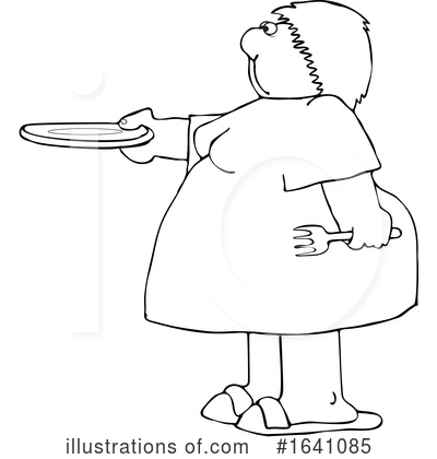 Royalty-Free (RF) Woman Clipart Illustration by djart - Stock Sample #1641085