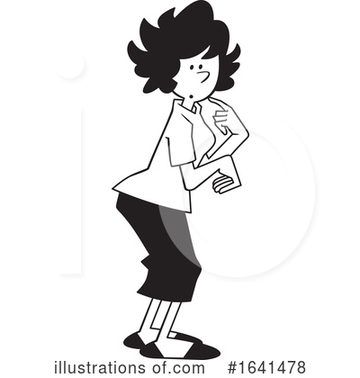 Royalty-Free (RF) Woman Clipart Illustration by Johnny Sajem - Stock Sample #1641478