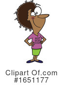 Woman Clipart #1651177 by toonaday