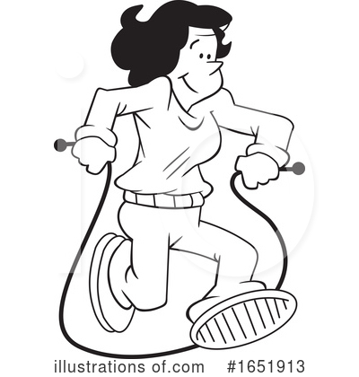 Royalty-Free (RF) Woman Clipart Illustration by Johnny Sajem - Stock Sample #1651913