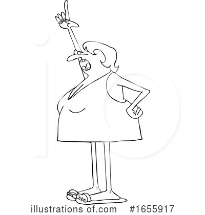 Royalty-Free (RF) Woman Clipart Illustration by djart - Stock Sample #1655917