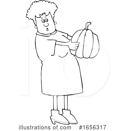 Royalty-Free (RF) Woman Clipart Illustration by djart - Stock Sample #1656317