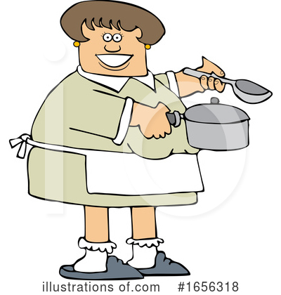 Housewife Clipart #1656318 by djart
