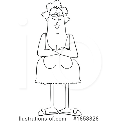 Royalty-Free (RF) Woman Clipart Illustration by djart - Stock Sample #1658826