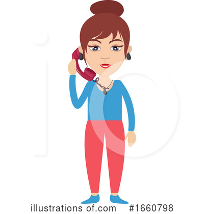 Telephone Clipart #1660798 by Morphart Creations
