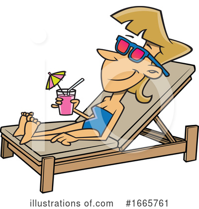Tanning Clipart #1665761 by toonaday