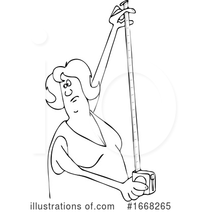 Royalty-Free (RF) Woman Clipart Illustration by djart - Stock Sample #1668265