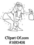Woman Clipart #1693408 by djart