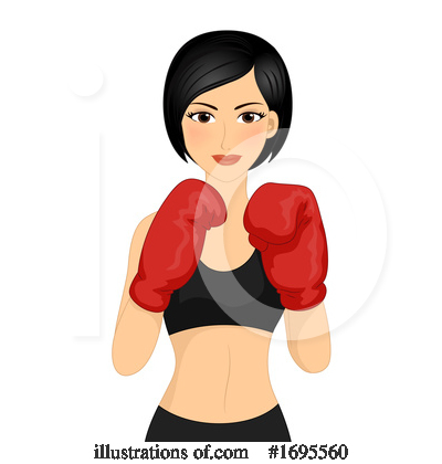 Boxing Gloves Clipart #1695560 by BNP Design Studio