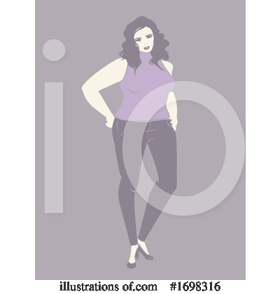 Royalty-Free (RF) Woman Clipart Illustration by BNP Design Studio - Stock Sample #1698316