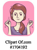 Woman Clipart #1704192 by BNP Design Studio