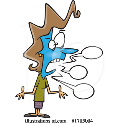 Anger Clipart #1705004 by toonaday