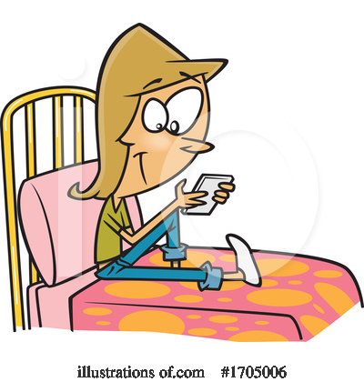 Cell Phone Clipart #1705006 by toonaday