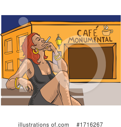 Cafe Clipart #1716267 by David Rey