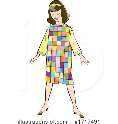 Dress Clipart #1717491 by Lal Perera